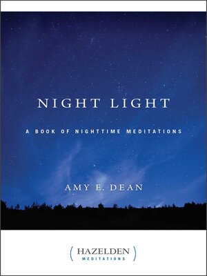 cover image of Night Light: a Book of Nighttime Meditations
